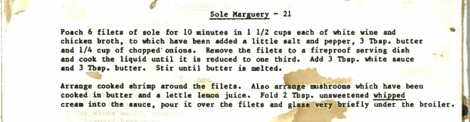 21 Sole Marguery - 1980