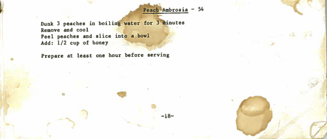 54 Peach Ambrosia - 1980